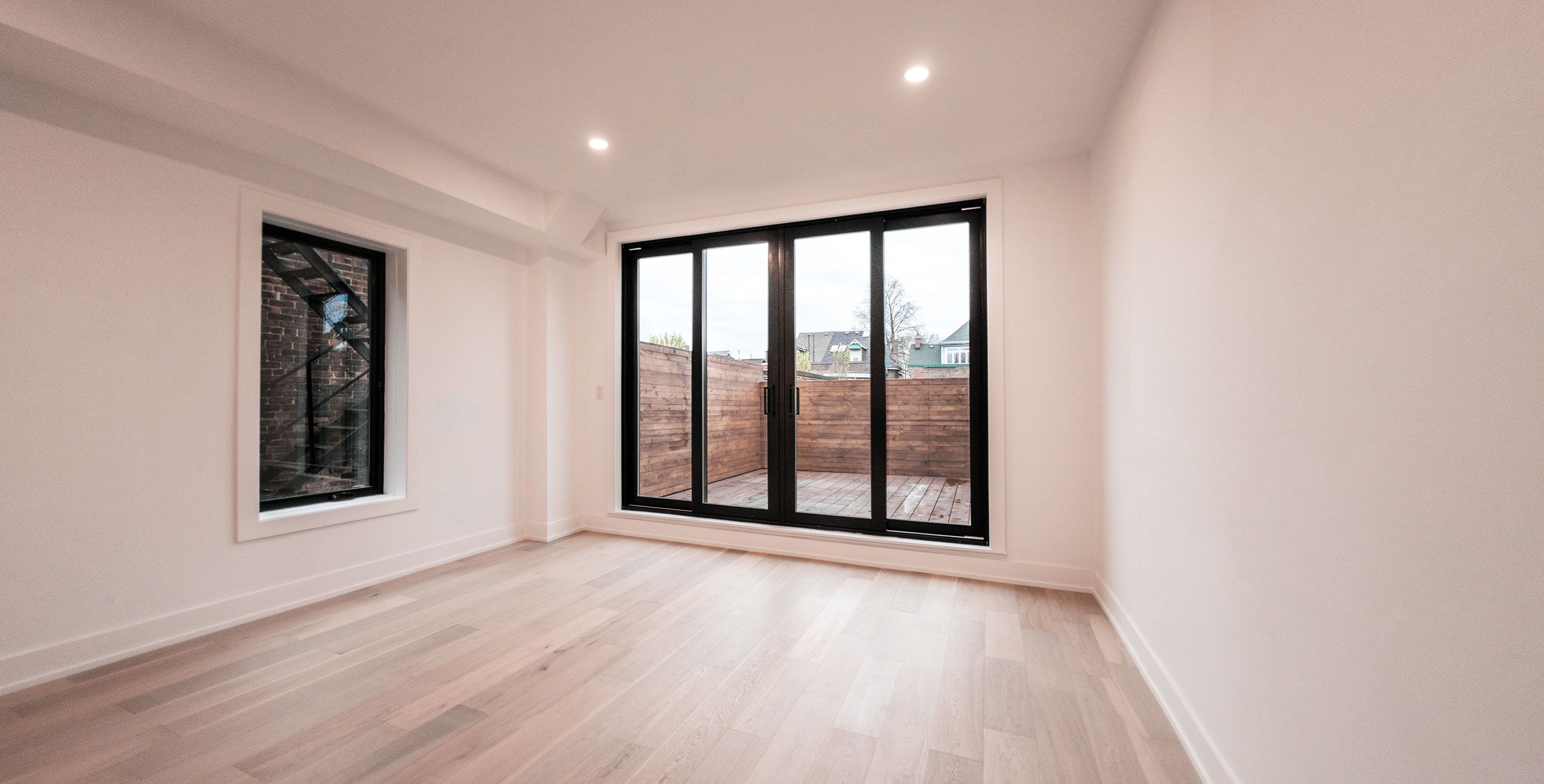 428 Euclid Ave Floor To Ceiling Windows With Sliding Doors to Private Terrace